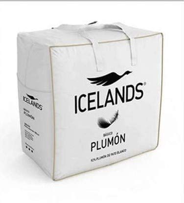 Icelands Relleno NÓRDICO BÁSICO 92% PLUMÓN 275 GRS/M2 Cama 90 (150X220)