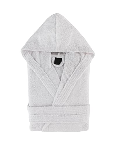 Top Towel - Albornoz Unisex - Albornoz de ducha para hombre o mujer - Albornoz con capucha - 100% Algodón-  500g/m2 - Albornoz de rizo