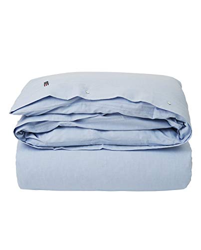 Lexington - Ropa de cama Funda Nórdica - Pin Point - Algodón - 155 x 220 cm - Color: Azul Duvet