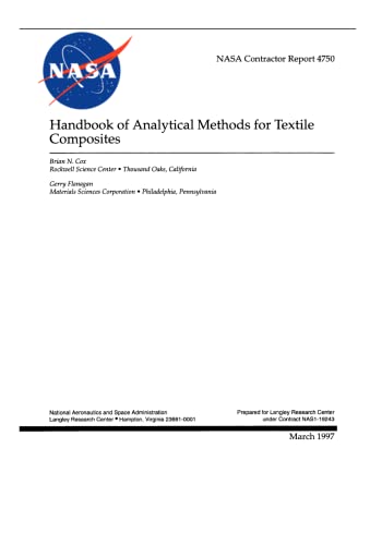 Handbook of Analytical Methods for Textile Composites: (March 1, 1997) (English Edition)