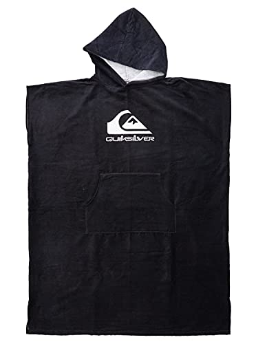 Quiksilver - Poncho-Toalla para Surf - Hombre - ONE SIZE - Negro