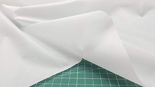 Tela impermeable color blanco para hacer paraguas, forros.Tejido fino y ligero. K6426 - Kadusi