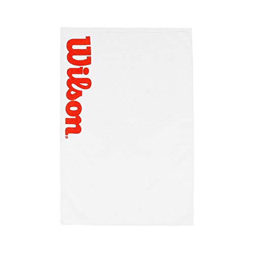 Wilson Court Towel, Toalla Unisex Adulto, Blanco, NS