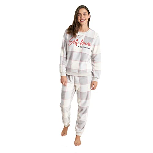 MuydeMi Pijama de Invierno Talla Mediana