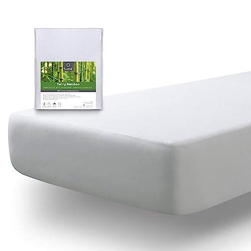 Tural – Protector de colchón Impermeable y Transpirable. Rizo 100% Bambú. Talla 150x200cm
