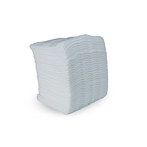 Sumicel - Toallas Desechables Spun-Lace para peluquería y estética. Color Blanco (100, 30 x 40 cm)