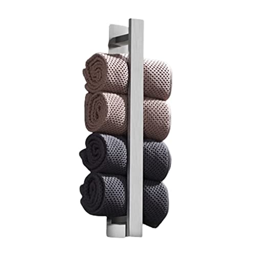 RUTAVM Toalleros de Barra 40 cm Toalla Rack 304 Toalla de Acero Inoxidable Anillo de Toalla Percha de Toalla Toalla de Pared Colgando Toalla Bar Barra de baño Estante de Almacenamiento para Baño