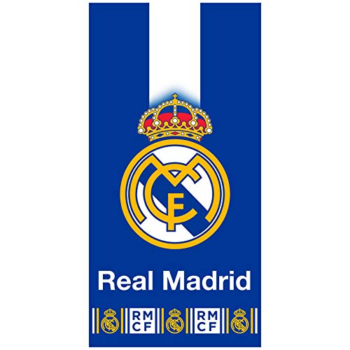 TDI RM182002-R Roman Real Madrid - Toalla de baño (70 x 140 cm)