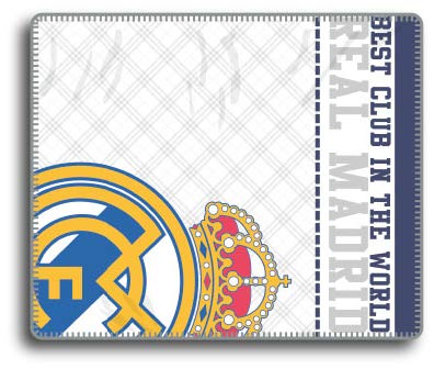 Manta Plaid Coralina Emblema Real Madrid. Medidas: 130x160 Cm. Composición: 100% Poliéster.