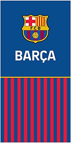 FCB FC Barcelona Strandtuch - Beach Towel - Serviette de Plage - Toalla de Playa - telo Mare FCB192019-R