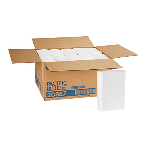 Toalla de papel de recambio Georgia-Pacific Consumidor 20887 Bigfold Z，Premium C-Fold, color blanco (Pack de 2200)