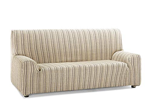Martina Home Mejico - Funda de sofá elástica, Beige, 2 Plazas, 120 a 190 cm de ancho