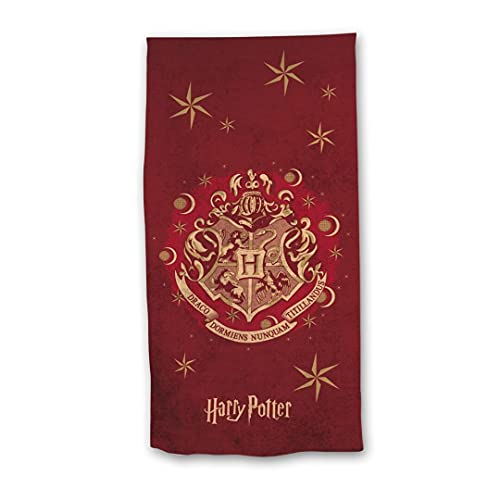 Harry Potter Kids Beach Towel Draco - Red - 70x140 cm