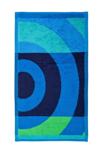 Desigual - Toalla Lavabo Big Circle(50x100 cm), Color Azul Navy