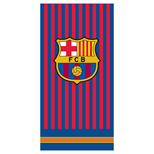 FCB FC Barcelona Strandtuch - Beach Towel - Serviette de Plage - Toalla de Playa - telo Mare FCB192025-R