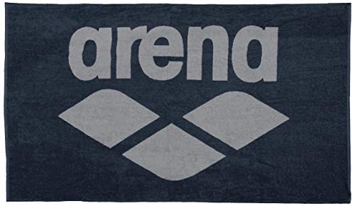Arena Pool Soft Towel, Toalla Unisex Adulto, Navy-grey (multicolor), Única