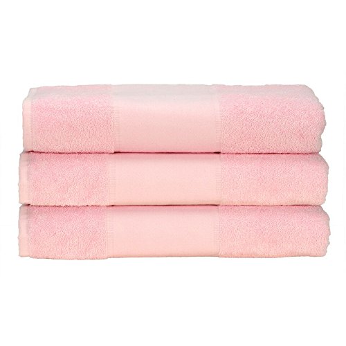 A&R Towel Print-Me - Toalla de Mano, Color Rosa, Talla única, 50 x 100 cm