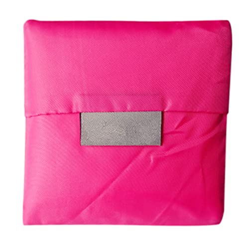 cimen Bolsa de regalo grande personalizable, bolsa de compras plegable de tela creativa para edredón, hot pink, Talla única
