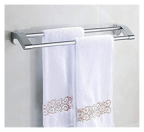 Toallero y soporte de acero inoxidable, toallero de baño, hotel, toallero, accesorio de baño, 50 cm (tamaño: 40 cm)