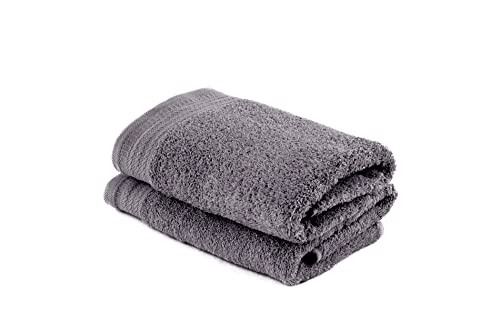 Top Towel - Juego de 2 Toallas de Manos - Toallas baño - 100% Algodón Peinado - 600g/m2 - Medida 100x50cms