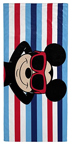 Jay Franco Disney Mickey Mouse El Verano Empieza Aquí Toalla de Playa 71cm x 147cm 100% Algodón