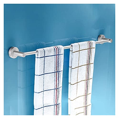 Toallero de toallero, barra de toalla de aluminio espacial, barra de toalla de baño elástica, toallero de baño/70 cm (tamaño: 70 cm)