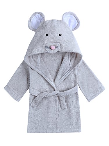 URBEAR Toalla de baño para 100% algodón Pijamas Con Capucha De Baño Para recién nacidos y bebés 1 – 3 años