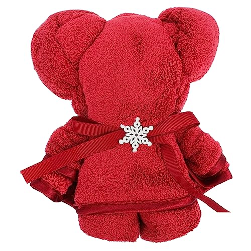 ABOOFAN 1Pc Toalla De Oso Toalla De Viaje De Microfibra Toallas De SPA Toallas Absorbentes Toalla De La Ceremonia del Té Toalla Linda Regalo Toalla De Secado Rápido Regalo De Fiesta