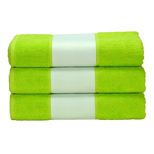 A&R Towels A&Subli-Me - Toalla de Mano (50 x 100 cm), Color Verde