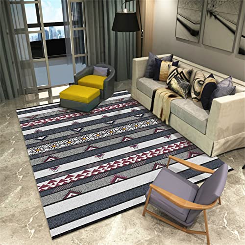 Kunsen alfombras Online Baratas Cojín Minimalista Moderno del sofá de la Sala de Estar de la Alfombra del Dormitorio de la Sala de Estar tapetes Azul 5ft 3''X7ft 7'' tapete Alfombra de pelo160X230CM
