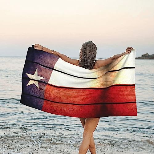 JCAKES Toalla de playa con patrón de bandera americana, toallas de baño de microfibra de secado rápido, súper absorbente, suave, 160 x 80 pulgadas, para natación, deportes, viajes