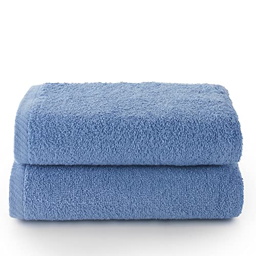 Top Towel - Juego de 2 Toallas de bidé - Toallas de baño - Toallas pequeñas - 100% Algodón- 500g/m2 - Medida 30x50cms