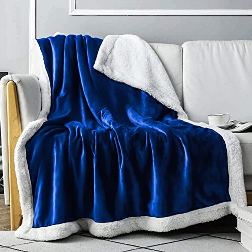 Everlasting Comfort Sherpa Fleece Soft Throw Blanket