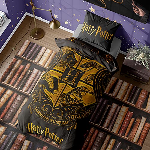 Harry Potter Set de Juego de Cama Doble o Individual y Fundas de Almohada