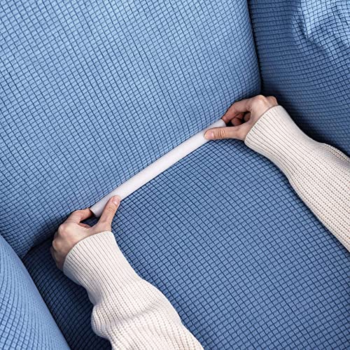 qiden Rodillo de Espuma Antideslizante para Funda de sofá elástica, Adaptable, para sofá en Forma de L, sofá Relax-14 Pcs