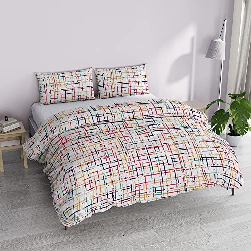 Italian Bed Linen MB Home Basic Juego de Funda nórdica “Dafne”, Snakeworld, 2 Plazas